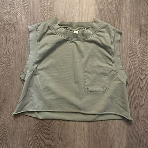 LA Hearts by PacSun Cropped Sage Green